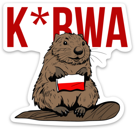 Bobr K*rwa Sticker