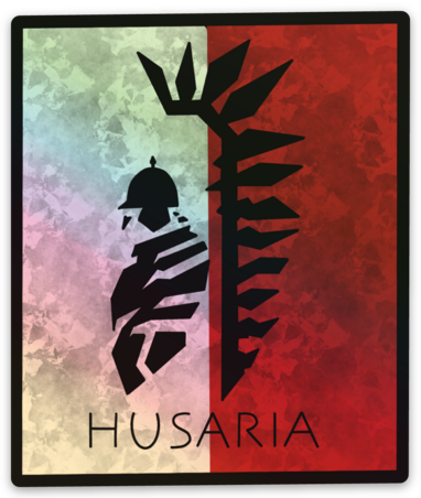 Husaria Holographic Sticker