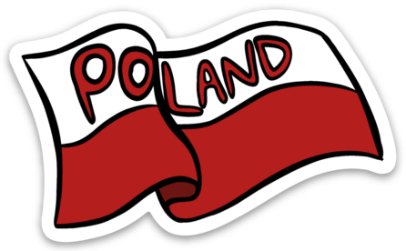 Poland Flag Stickers